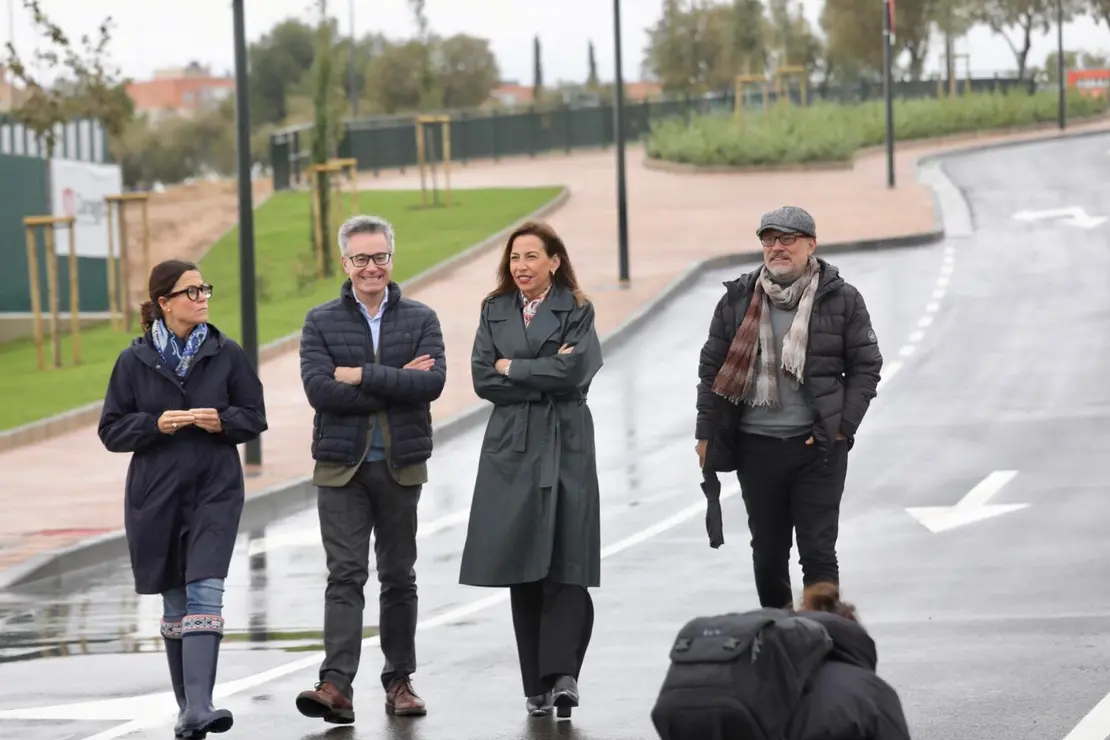 Nuevo vial que conecta el Distrito Sur con el barrio de Casablanca. Daniel Marcos