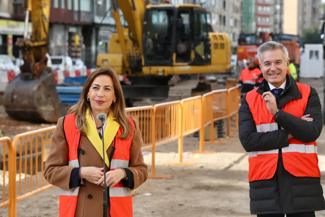 La Avenida Navarra cumple su primer mes de obras.