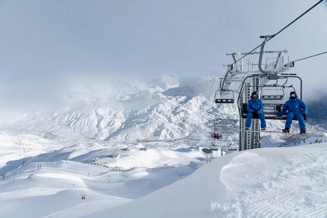 La estaci&oacute;n de esqu&iacute; Formigal-Panticosa, cubierta de nieve. / ARAMON