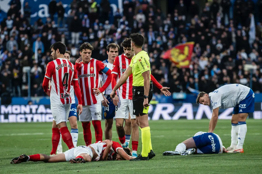 REAL ZARAGOZA-SPORTING / MARCOS CEBRI&Aacute;N