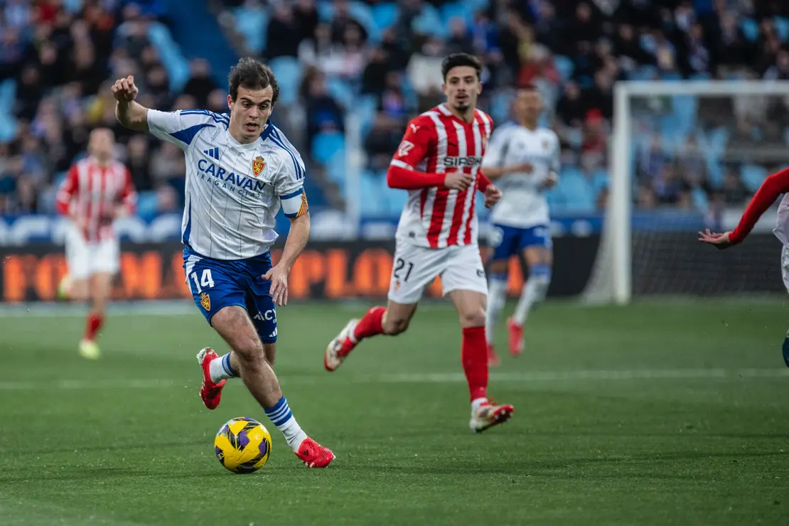 REAL ZARAGOZA-SPORTING / MARCOS CEBRI&Aacute;N