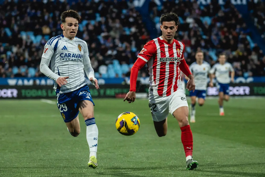REAL ZARAGOZA-SPORTING / MARCOS CEBRI&Aacute;N