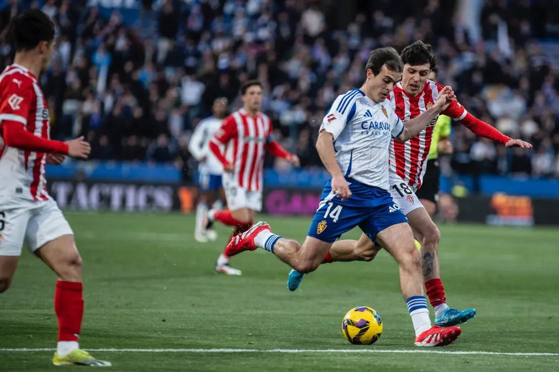REAL ZARAGOZA-SPORTING / MARCOS CEBRI&Aacute;N