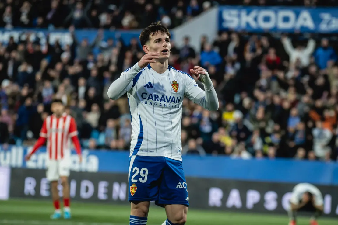 REAL ZARAGOZA-SPORTING / MARCOS CEBRI&Aacute;N