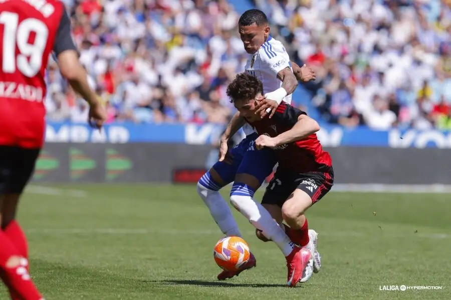 REAL ZARAGOZA-MIRAND&Eacute;S / LFP