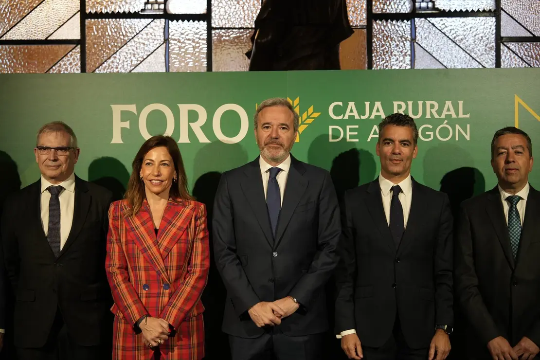 El I Foro Caja Rural de Arag&oacute;n. &Aacute;lvaro Calvo para HOY ARAG&Oacute;N