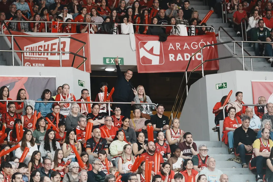 Afici&oacute;n de Casademont Zaragoza ante Valencia Basket / &Aacute;lvaro Calvo