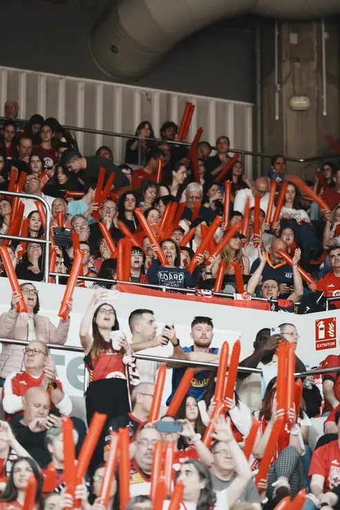 Afici&oacute;n de Casademont Zaragoza ante Valencia Basket / &Aacute;lvaro Calvo