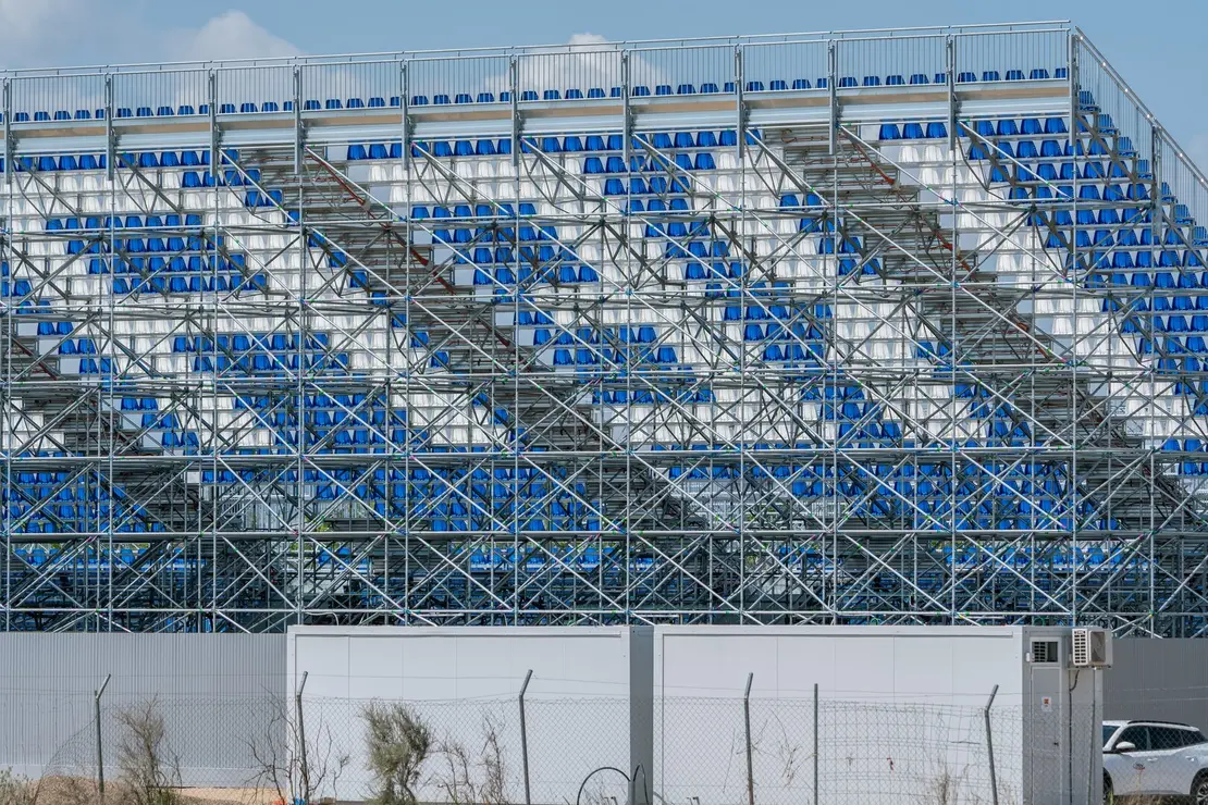 Obras del Estadio Modular del Real Zaragoza / &Aacute;lvaro Calvo