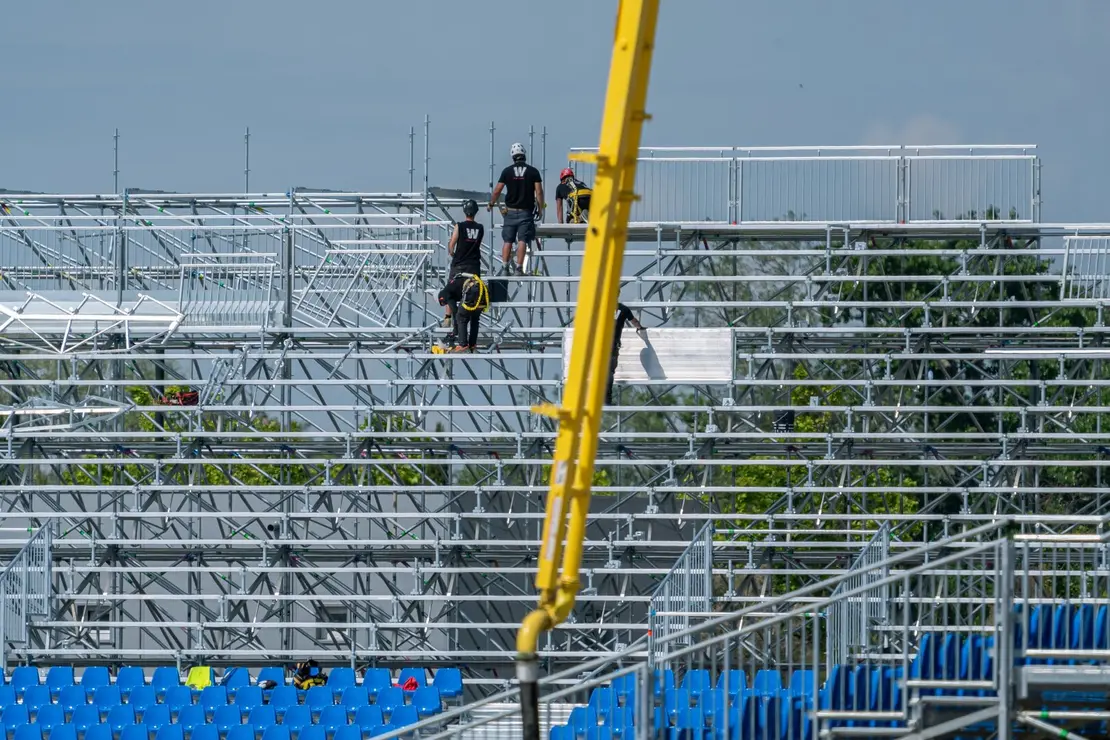 Obras del Estadio Modular del Real Zaragoza / &Aacute;lvaro Calvo