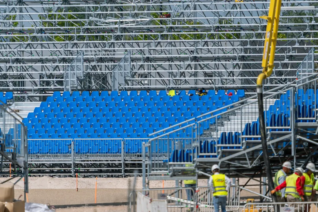 Obras del Estadio Modular del Real Zaragoza / &Aacute;lvaro Calvo