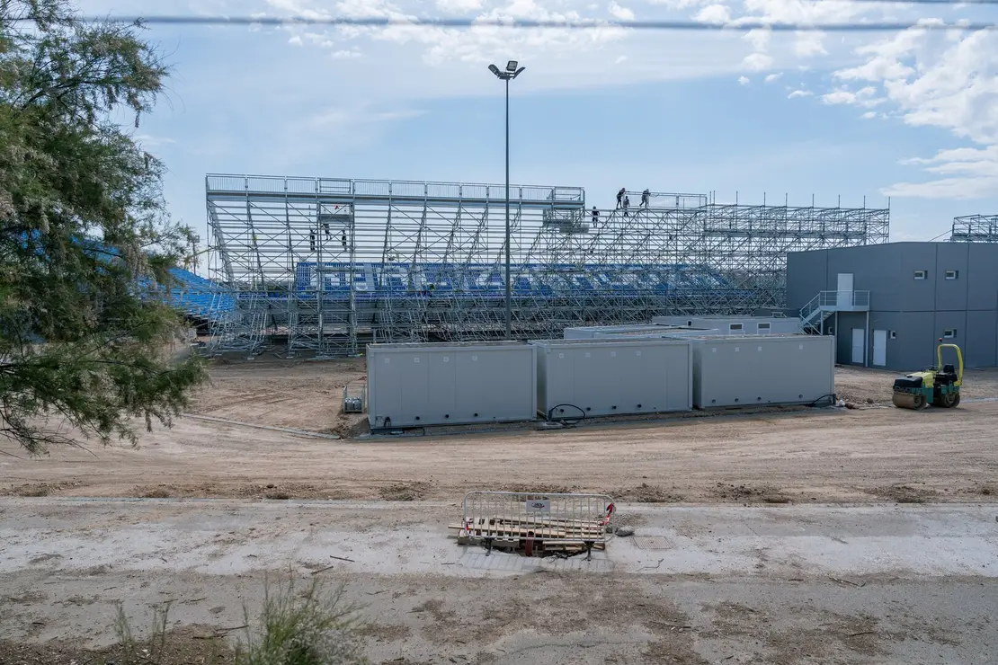 Obras del Estadio Modular del Real Zaragoza / &Aacute;lvaro Calvo