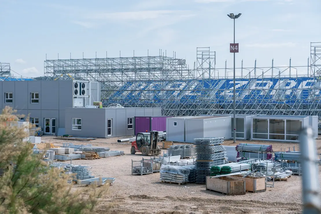 Obras del Estadio Modular del Real Zaragoza / &Aacute;lvaro Calvo
