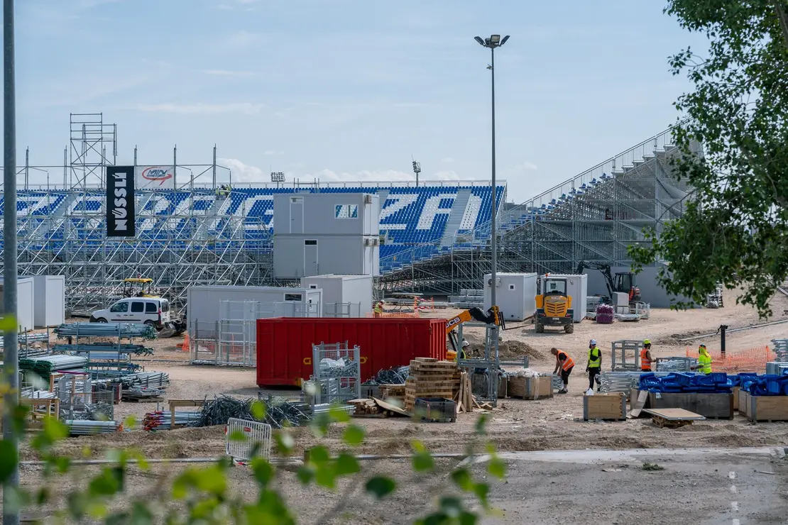 Obras del Estadio Modular del Real Zaragoza / &Aacute;lvaro Calvo