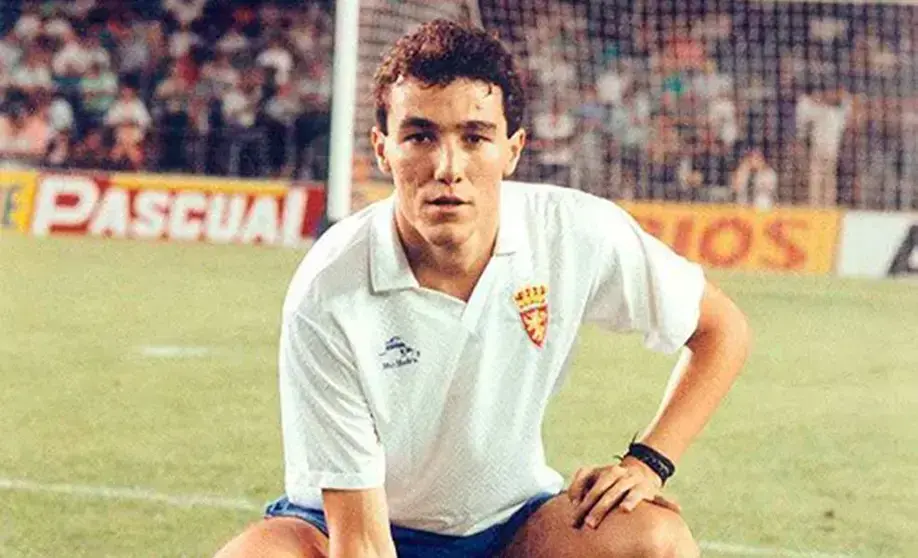 Xavi Aguado con el Real Zaragoza / RZ