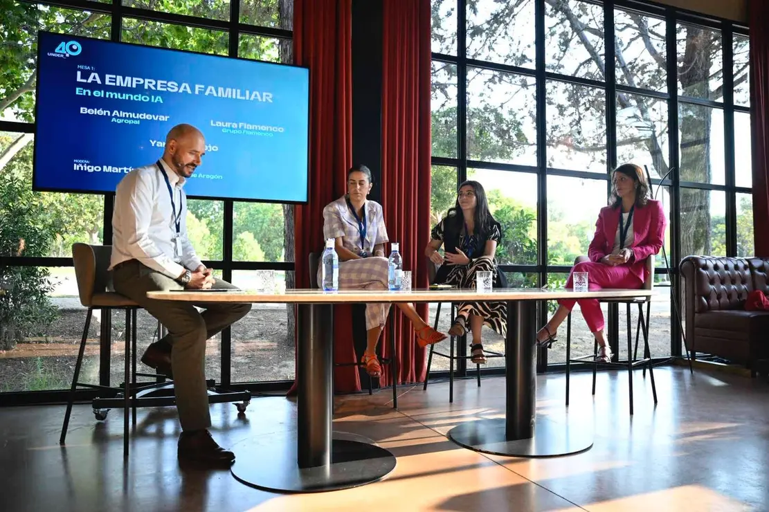 Primera mesa de debate de UNDER 40 2025. / MARCOS CEBRI&Aacute;N