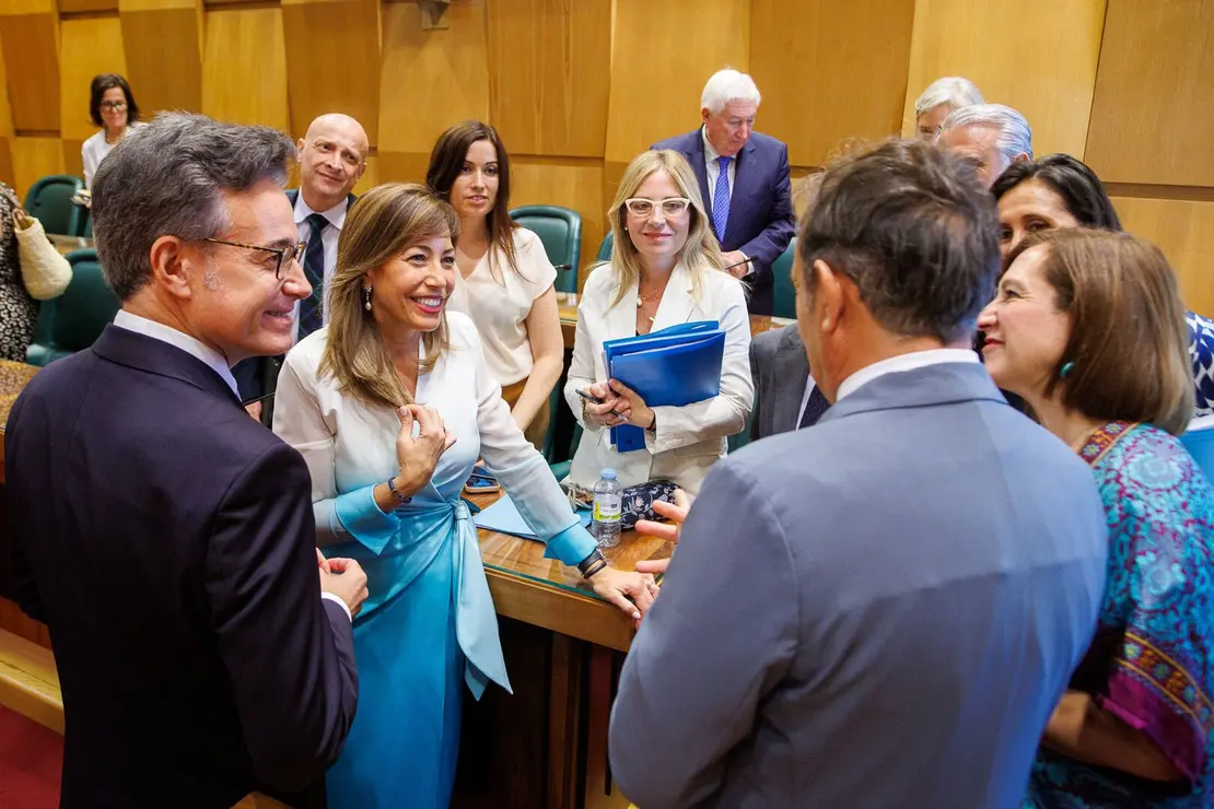 La alcaldesa de Zaragoza, Natalia Chueca. / AZ
