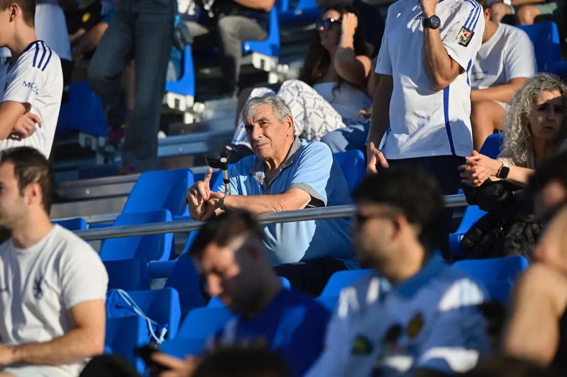 Afici&oacute;n del Real Zaragoza en el Ibercaja Estadio / Marcos Cebri&aacute;n
