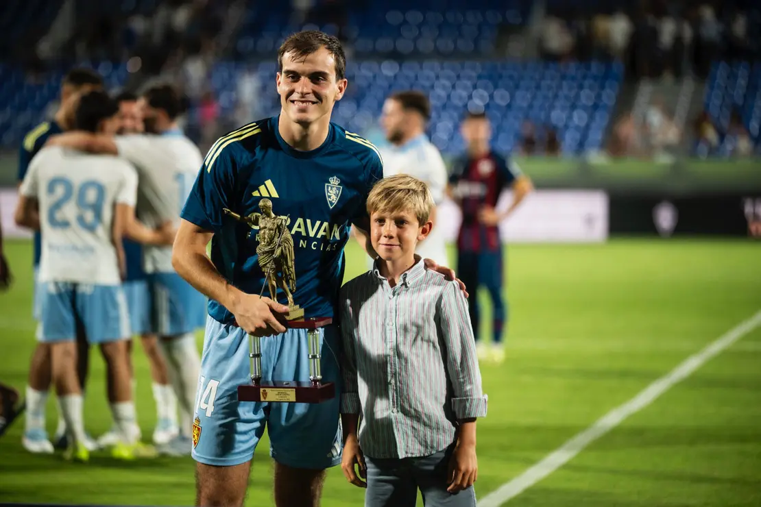 Mejores im&aacute;genes del Real Zaragoza - SD Huesca en el Memorial Carlos Lapetra / Marcos Cebri&aacute;n