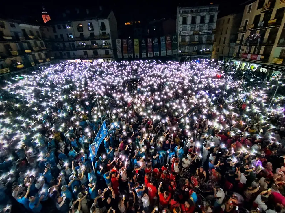 Final de las fiestas de San Roque en Calatayud