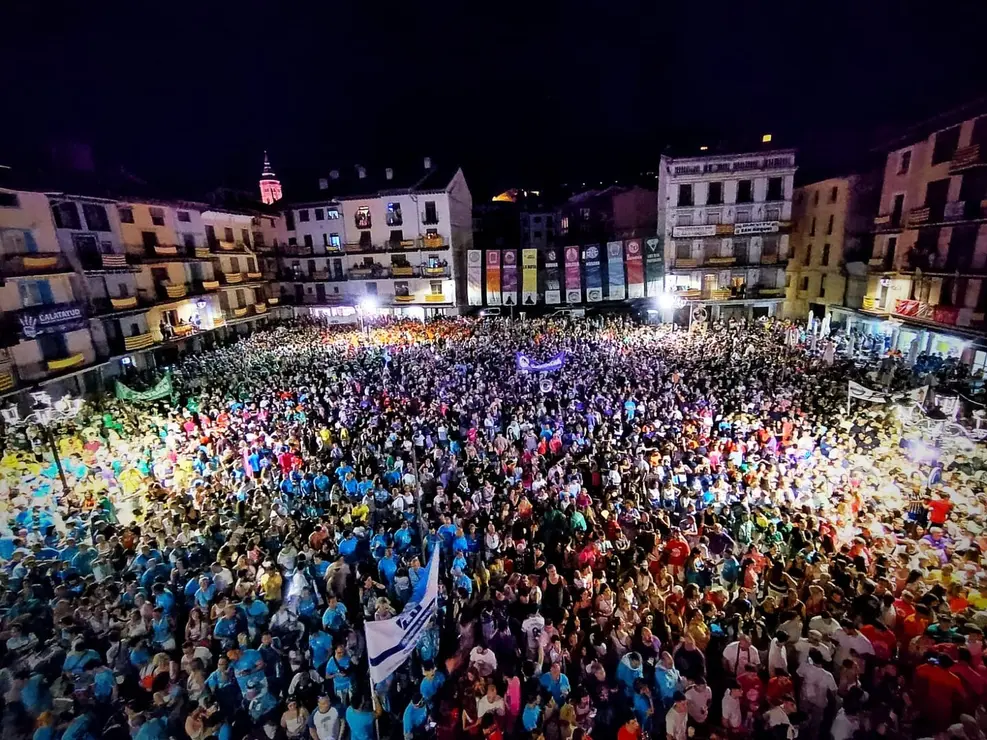 Final de las fiestas de San Roque en Calatayud