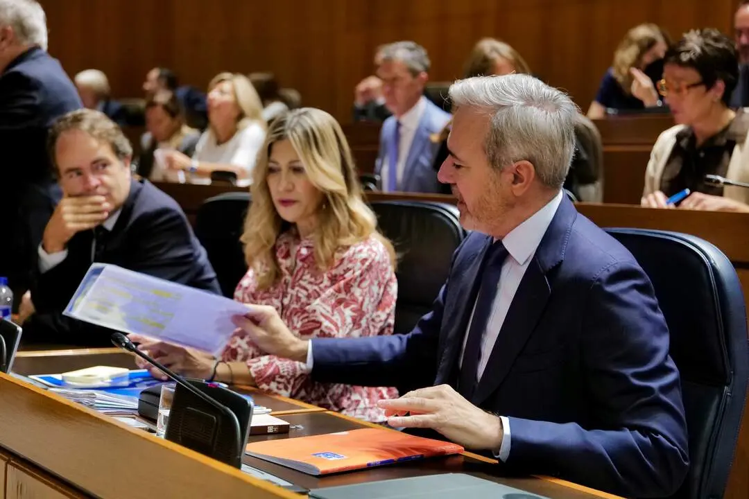 El presidente del Gobierno aragon&eacute;s, Jorge Azc&oacute;n / &Aacute;lvaro Calvo para HOY ARAG&Oacute;N