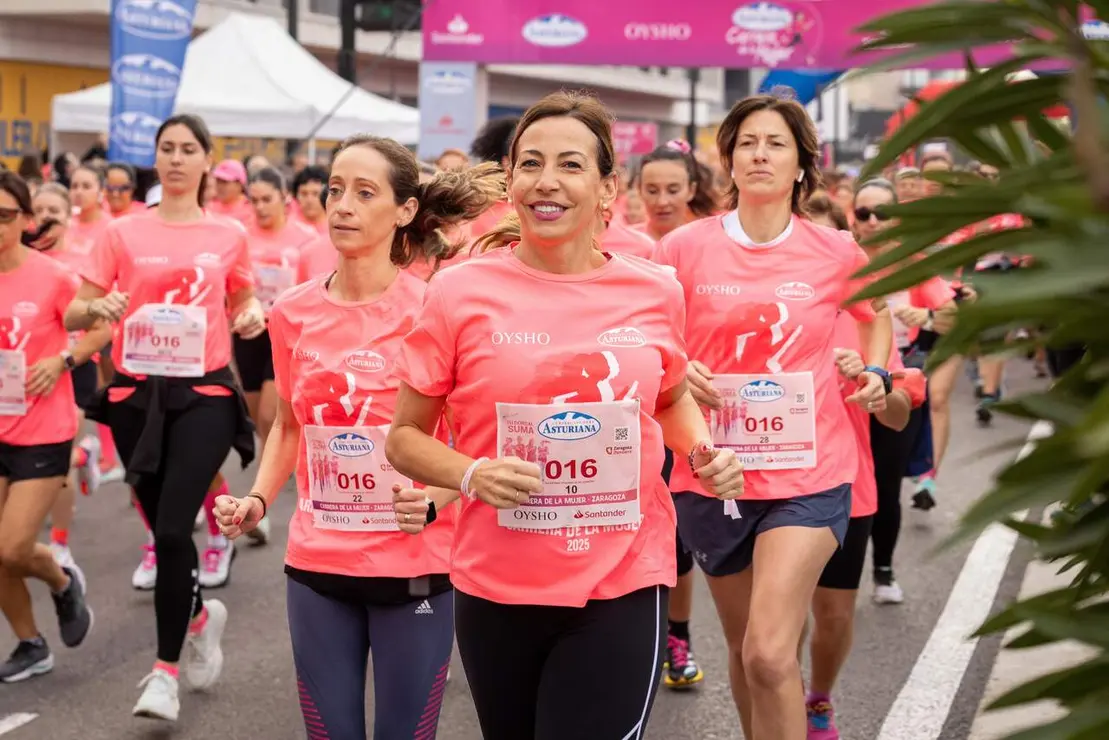 Carrera de la Mujer en Zaragoza, a 19 de octubre de 2025 ./ Laura Trives - Ayuntamiento de Zaragoza