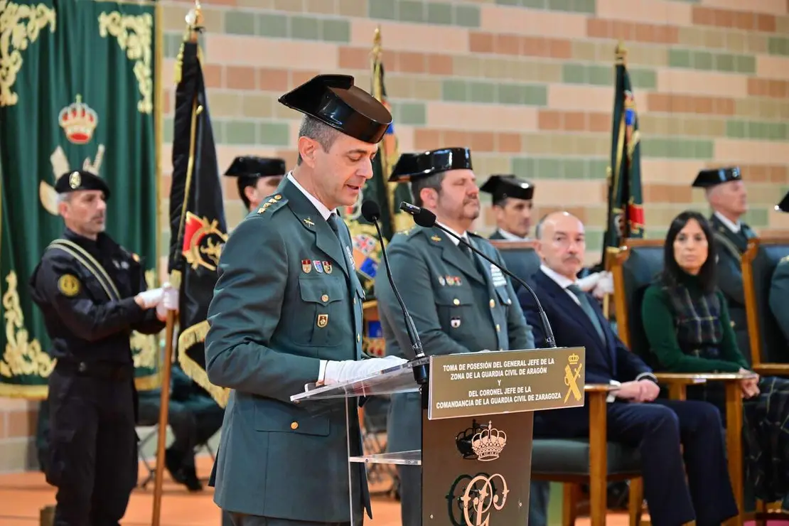 Toma de posesi&oacute;n de los nuevos mandos de la Guardia Civil de Arag&oacute;n y Zaragoza