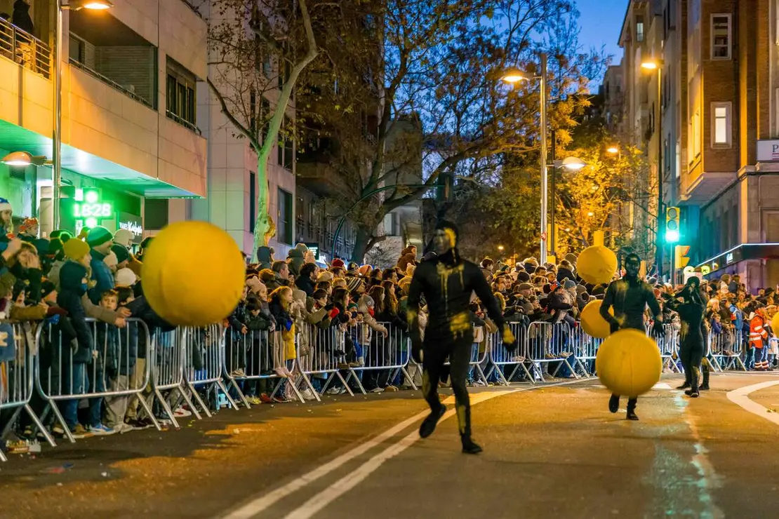 Cabalgata de Reyes en Zaragoza ./ &Aacute;lvaro Calvo para HOY ARAG&Oacute;N