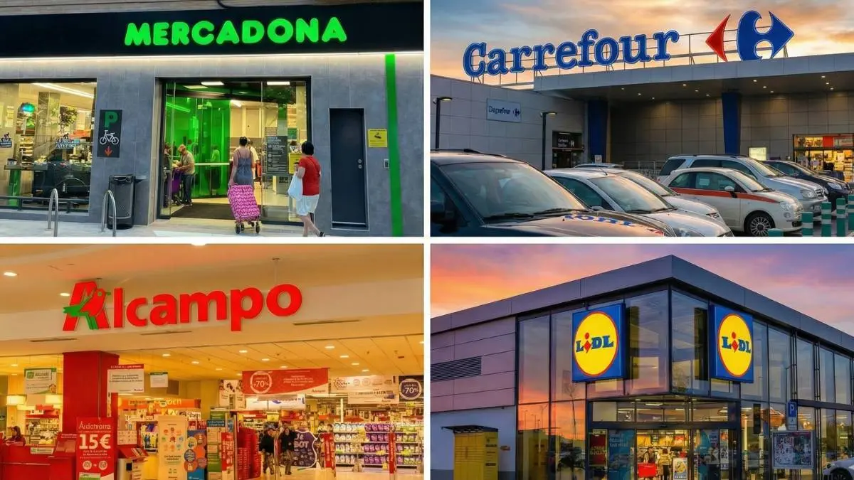 Llega el horario definitivo de Mercadona y Lidl a Zaragoza: cierre a las 19:00 h y la excepci&oacute;n de Aldi que te salva la vida