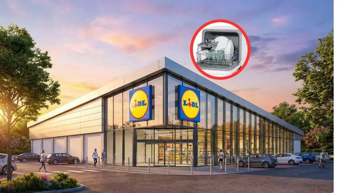 Adi&oacute;s al estropajo: el nuevo lavavajillas port&aacute;til de Lidl lo cambia todo (y no necesita fontanero)