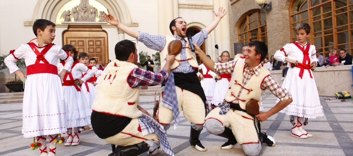 Dance de Alcalá de la Selva, Día de Aragón en el Pignatelli