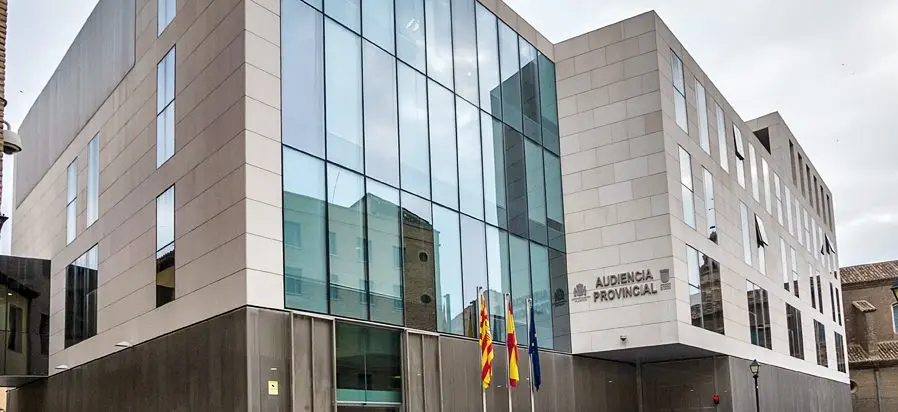 Imagen de la Audiencia Provincial de Zaragoza /H.A.