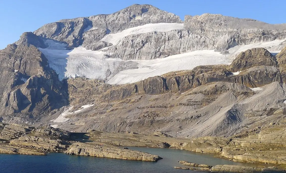 Glaciar de Monte Perdido.