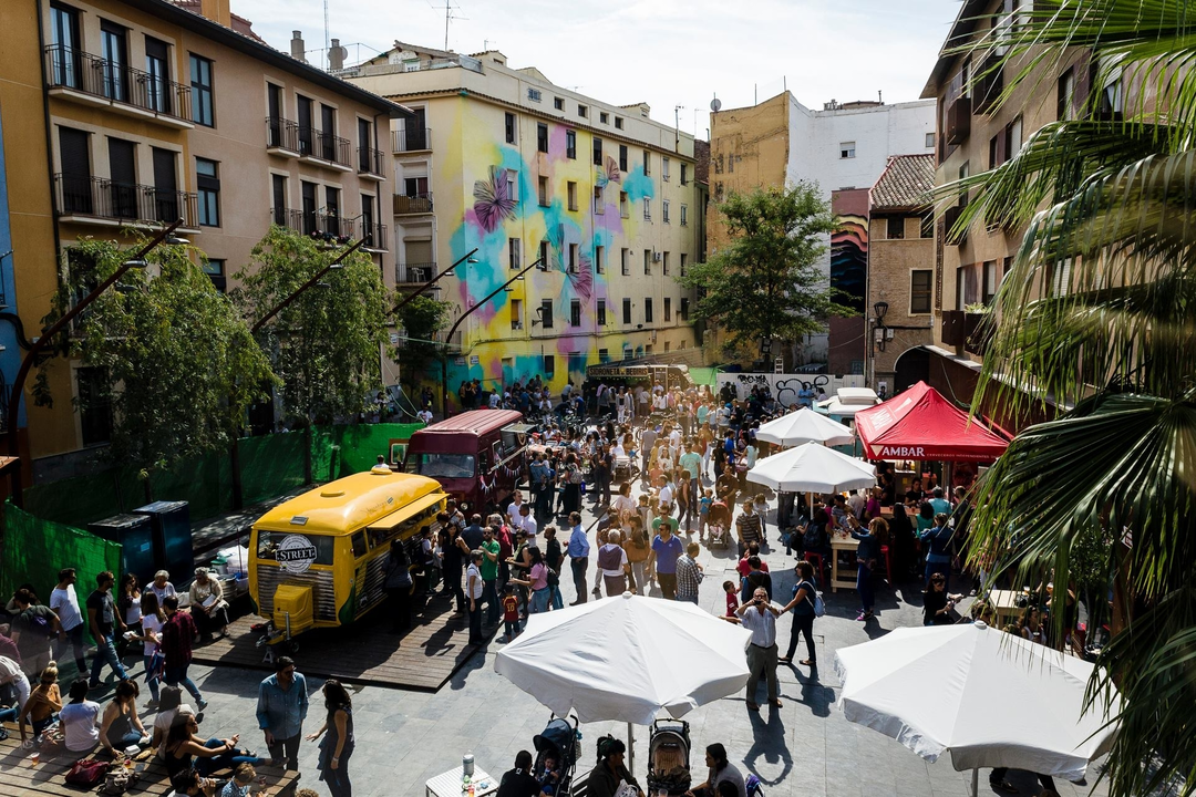 Plaza de las Armas, en Zaragoza / HOY ARAG&Oacute;N