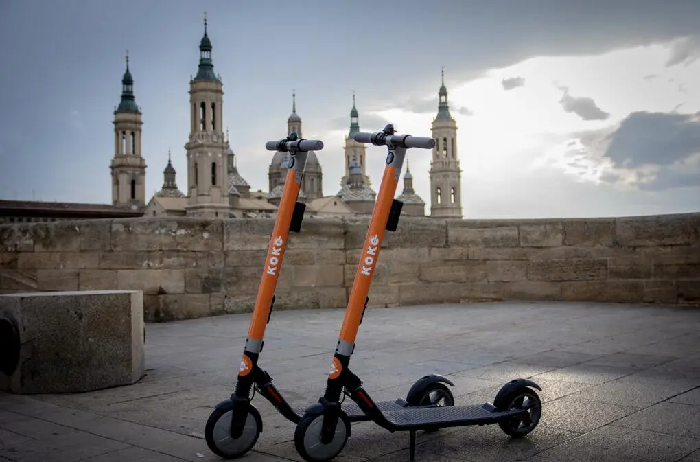 Patinetes el&eacute;ctricos en Zaragoza