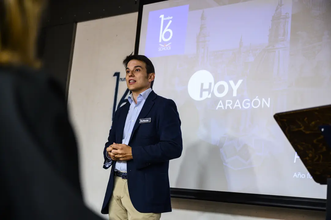 Antonio Ortego, responsable de Relaciones Institucionales de HOY ARAG&Oacute;N / Marcos Cebri&aacute;n