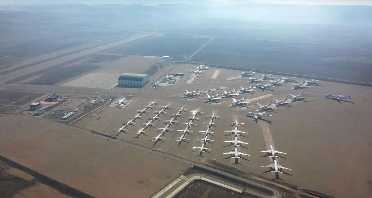 Imagen del aeropuerto de Teruel/PLATA