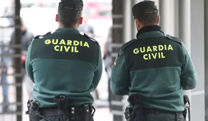 Imagen de archivo de dos agentes de la Guardia Civil de Seguridad Ciudadana.