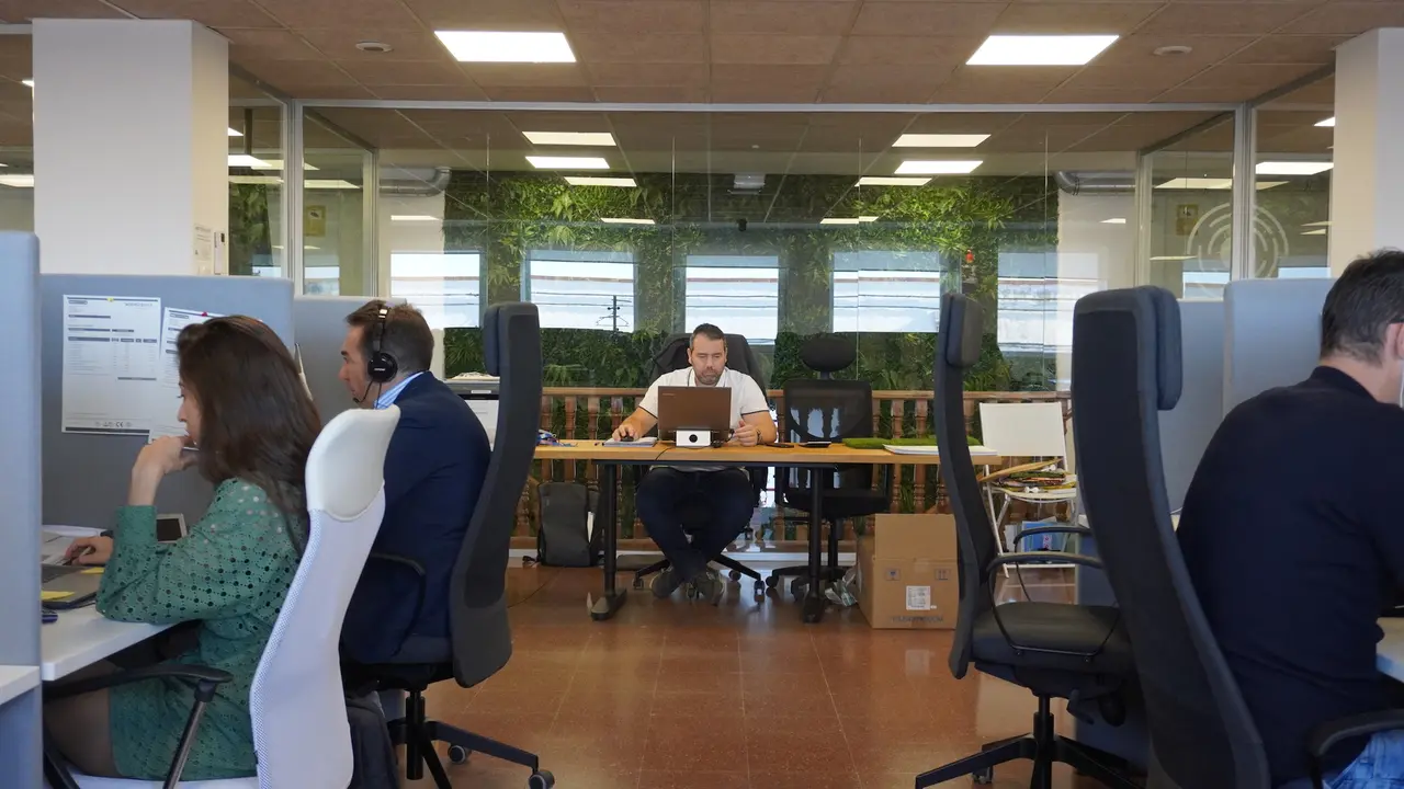 Sede de la compa&ntilde;&iacute;a aragonesa TodoCESPED