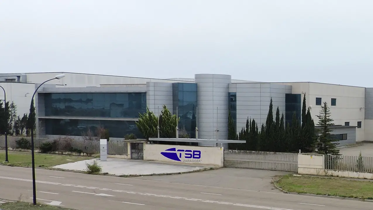 Instalaciones de la compa&ntilde;&iacute;a log&iacute;stica TSB en el pol&iacute;gono de Malpica