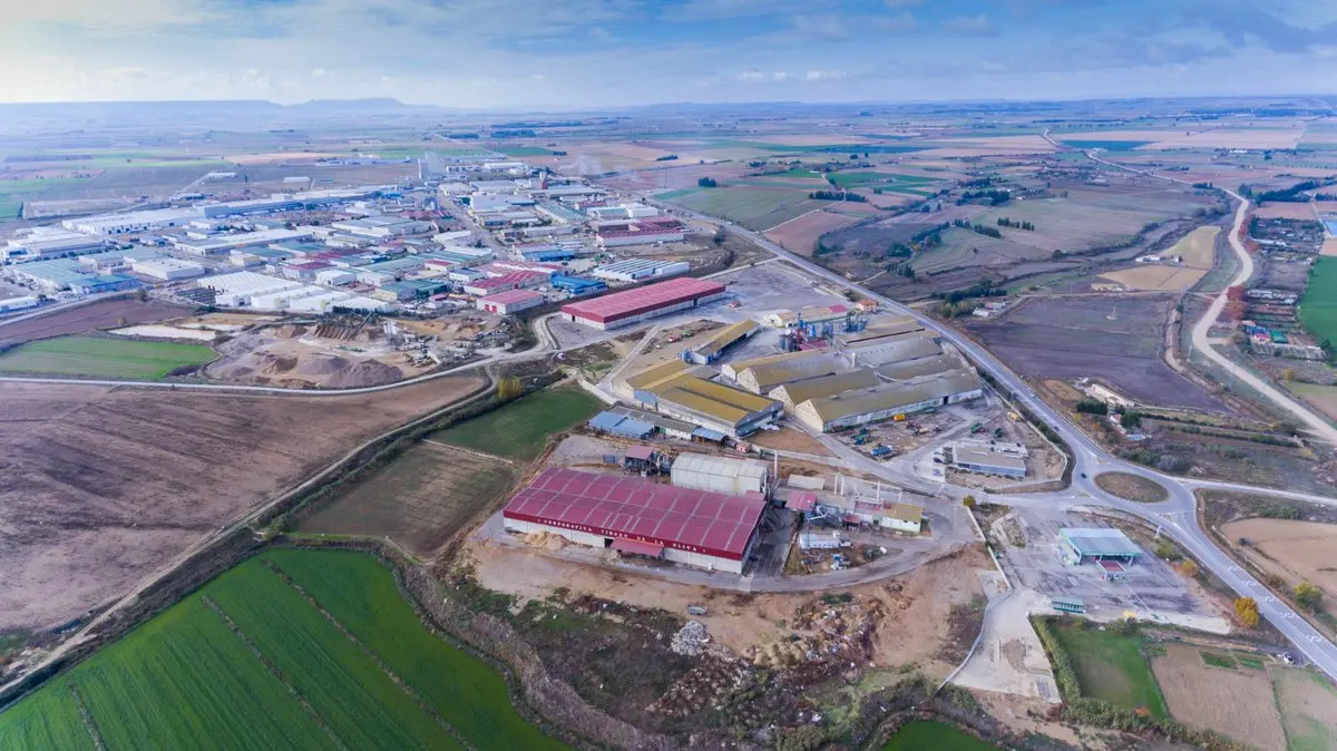 Pol&iacute;gono Industrial de Valdeferr&iacute;n en Ejea de los Caballeros. Foto de Ayto. Ejea