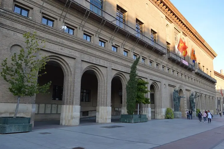 El Ayuntamiento de Zaragoza. /NV