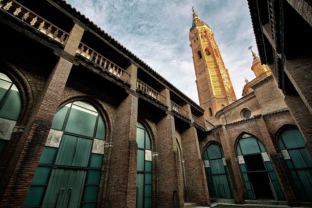 El claustro de la Torre Mud&eacute;jar de Santa Mar&iacute;a es una maravilla / Calatayud