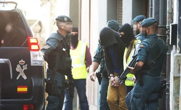 Detenci&oacute;n reciente de un  extremista sospechoso de adoctrinar para cometer atentados /H.A.