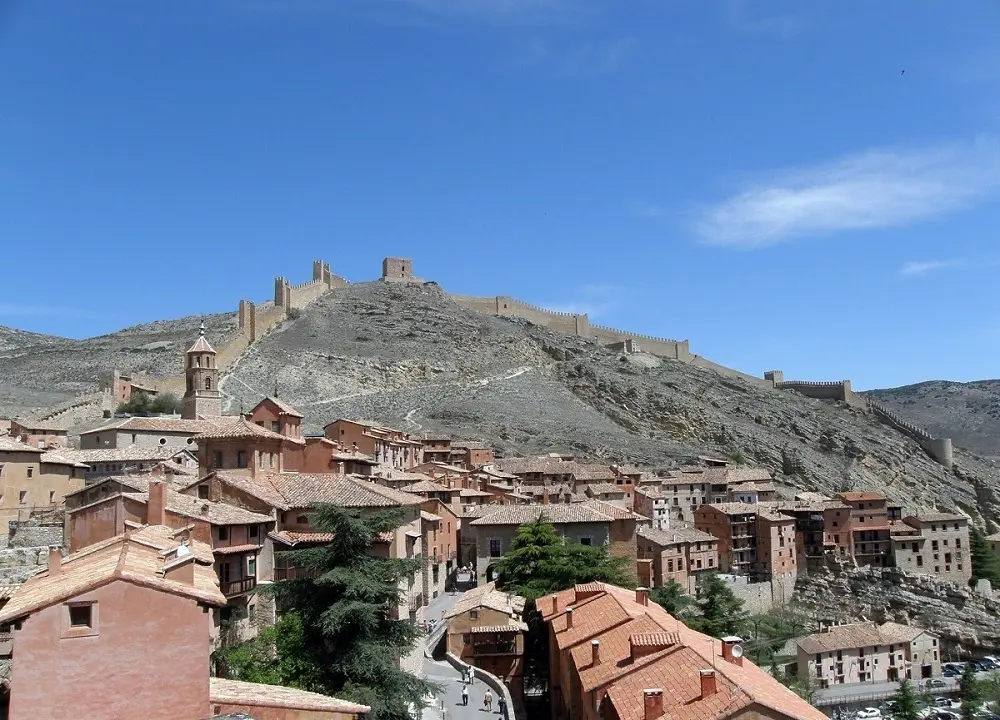 Las murallas de Albarrac&iacute;n
