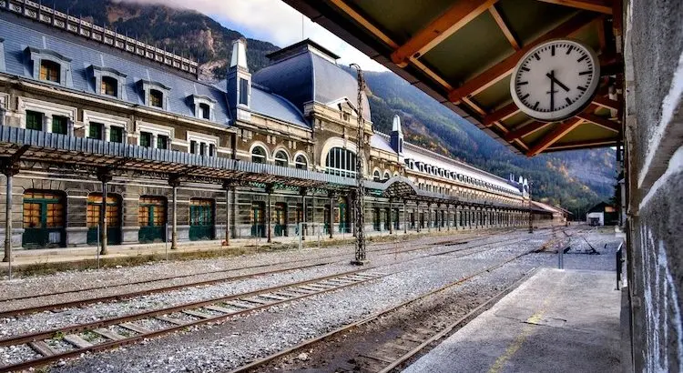 Estaci&oacute;n de Canfranc.