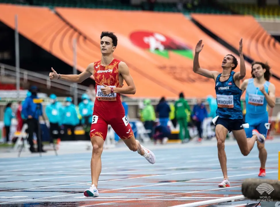 Pol Oriach durante una prueba con la selecci&oacute;n espa&ntilde;ola