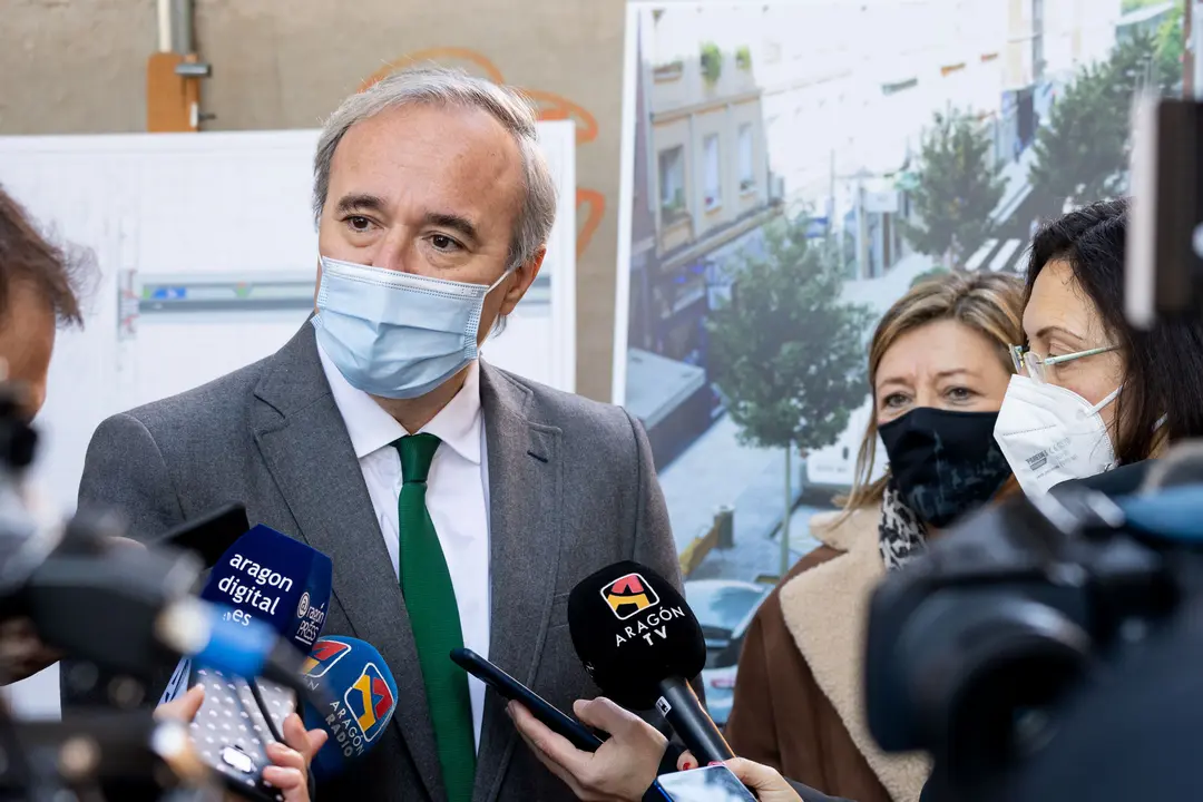 El alcalde de Zaragoza, Jorge Azc&oacute;n / AZ
