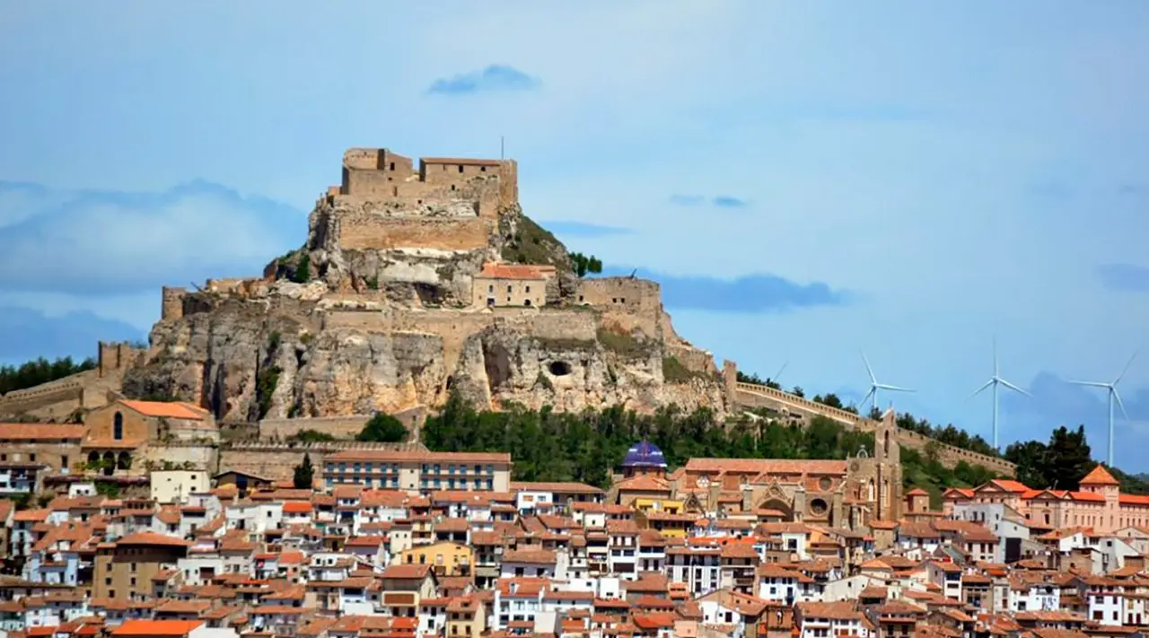Panor&aacute;mica de Morella (Castell&oacute;n).